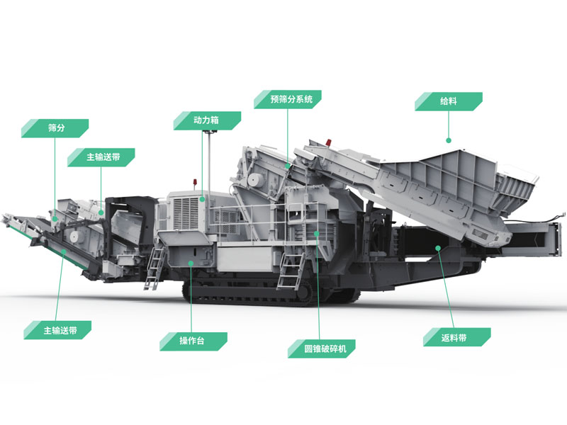 履帶移動式破碎機(jī) 履帶移動式破碎機(jī)