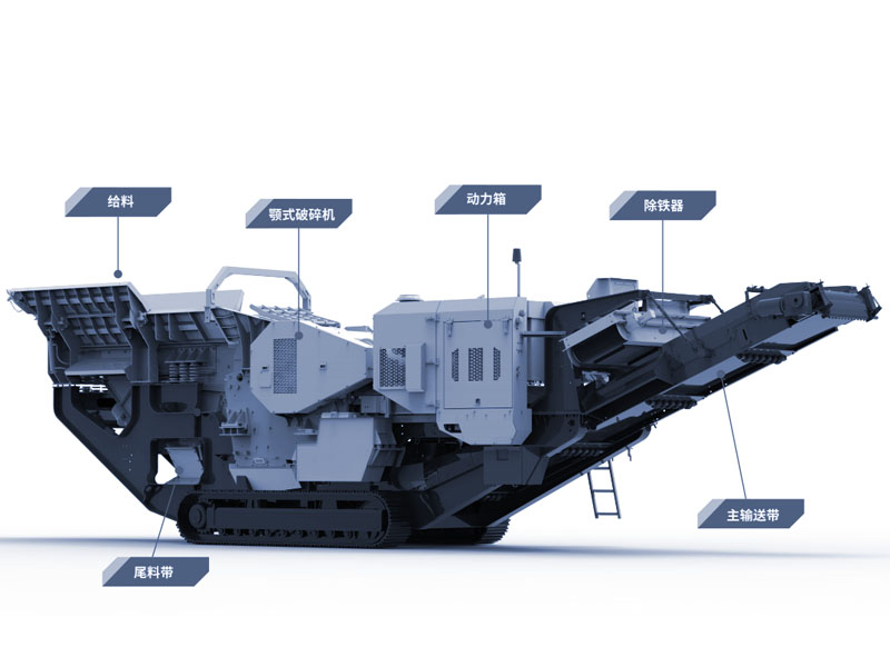 履帶式移動破碎站 履帶式移動破碎站