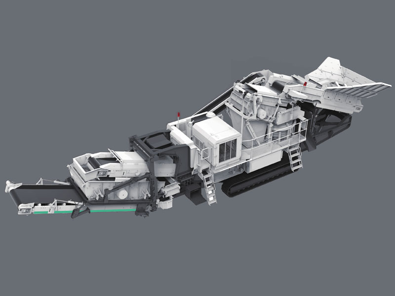 反擊履帶式移動(dòng)破碎站 反擊履帶式移動(dòng)破碎站